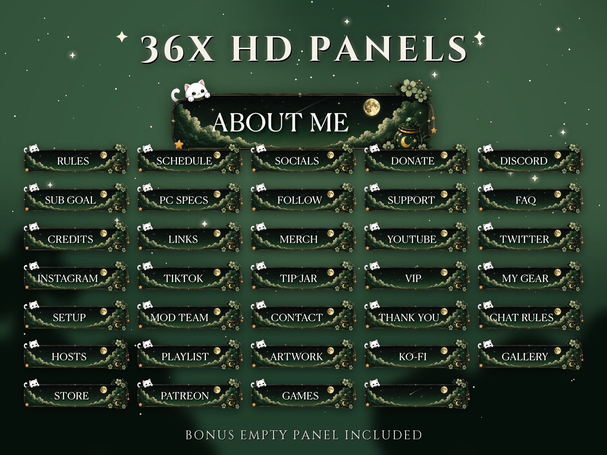 36 HD Panels