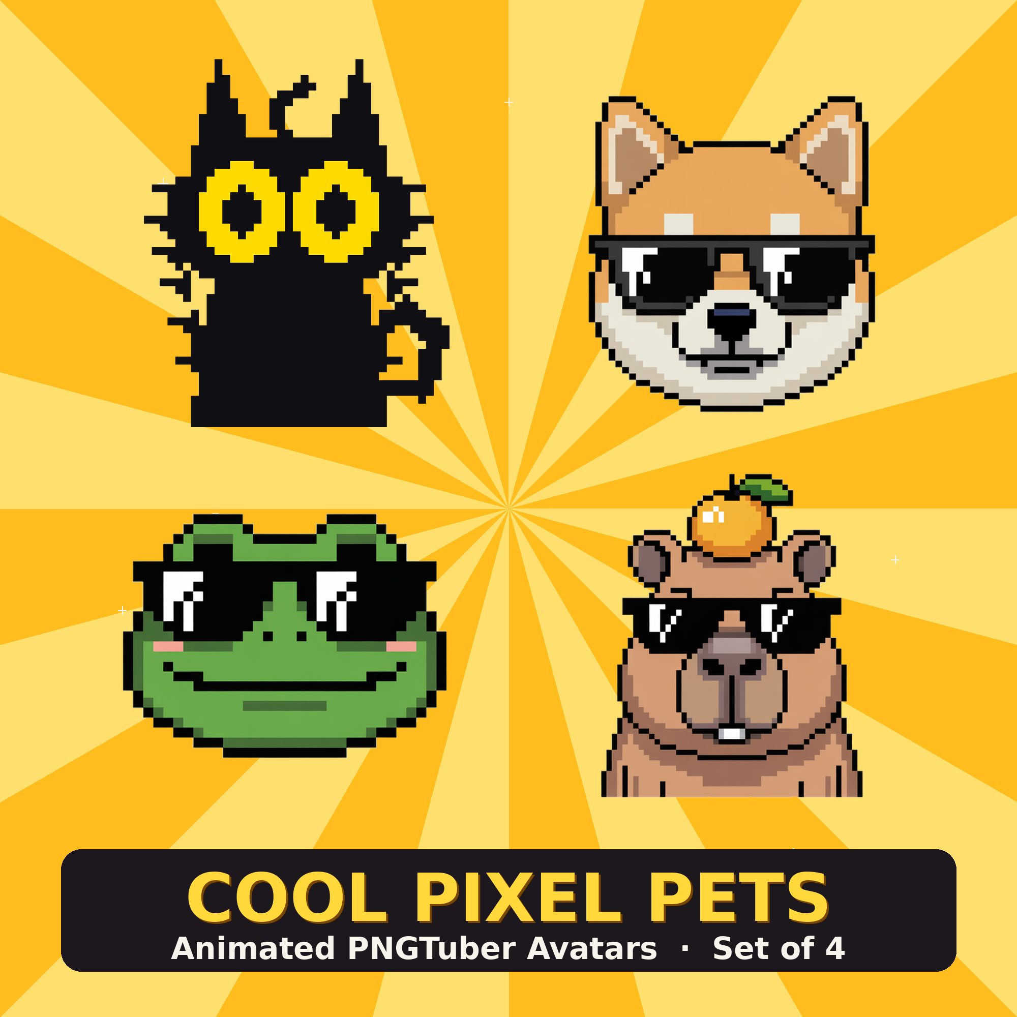 Cool Pixel Pets PNGTuber
