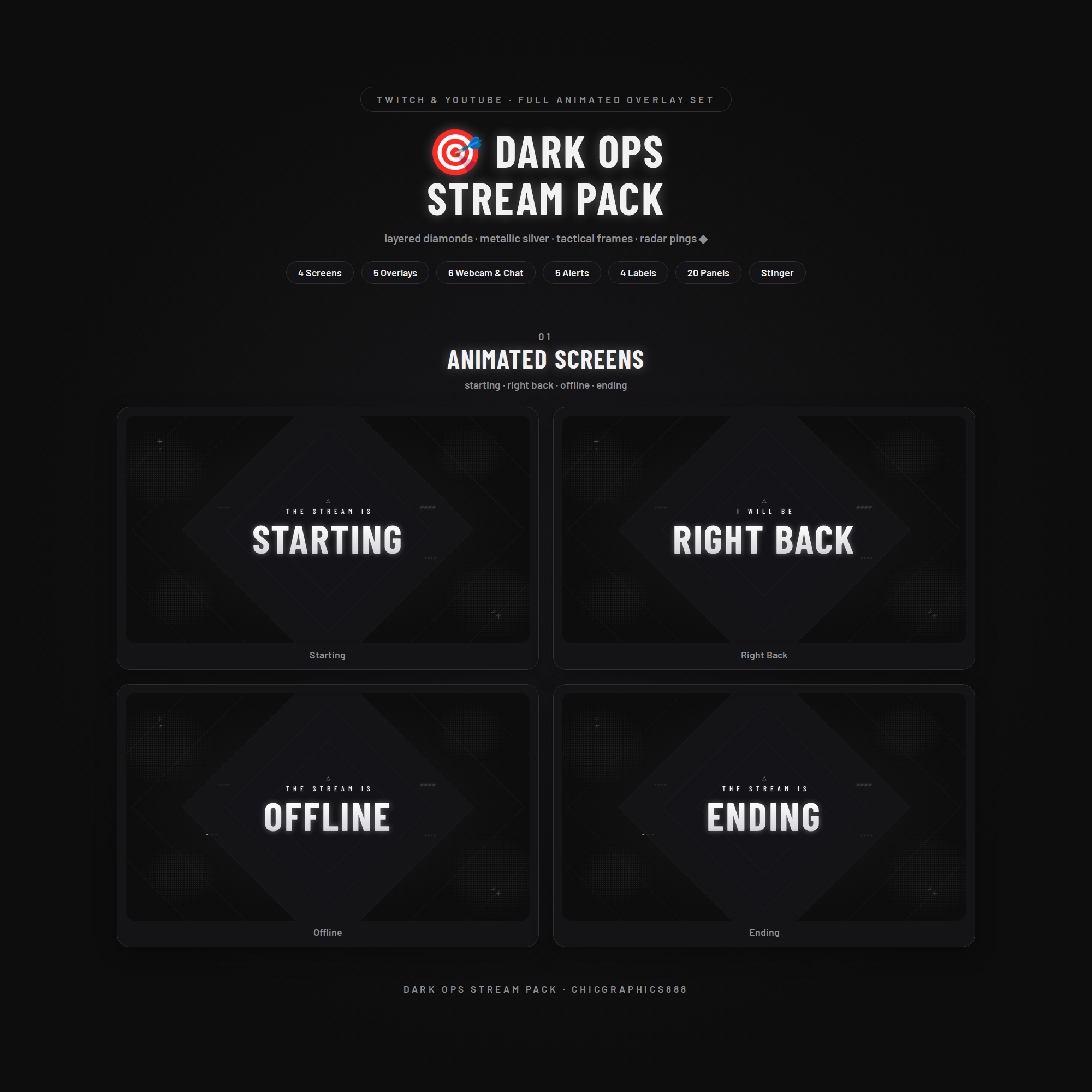 Dark Ops Stream Pack