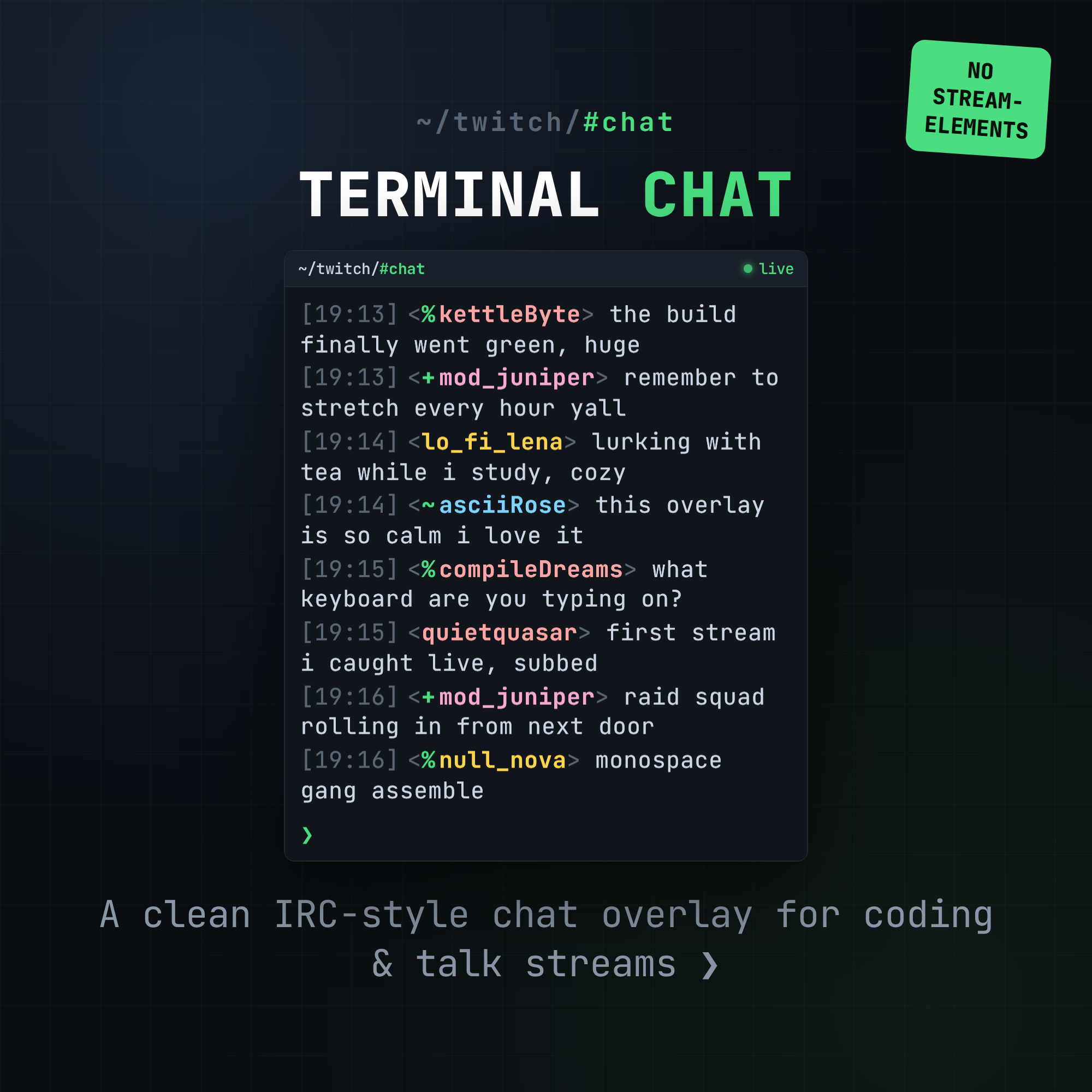 Terminal Chat