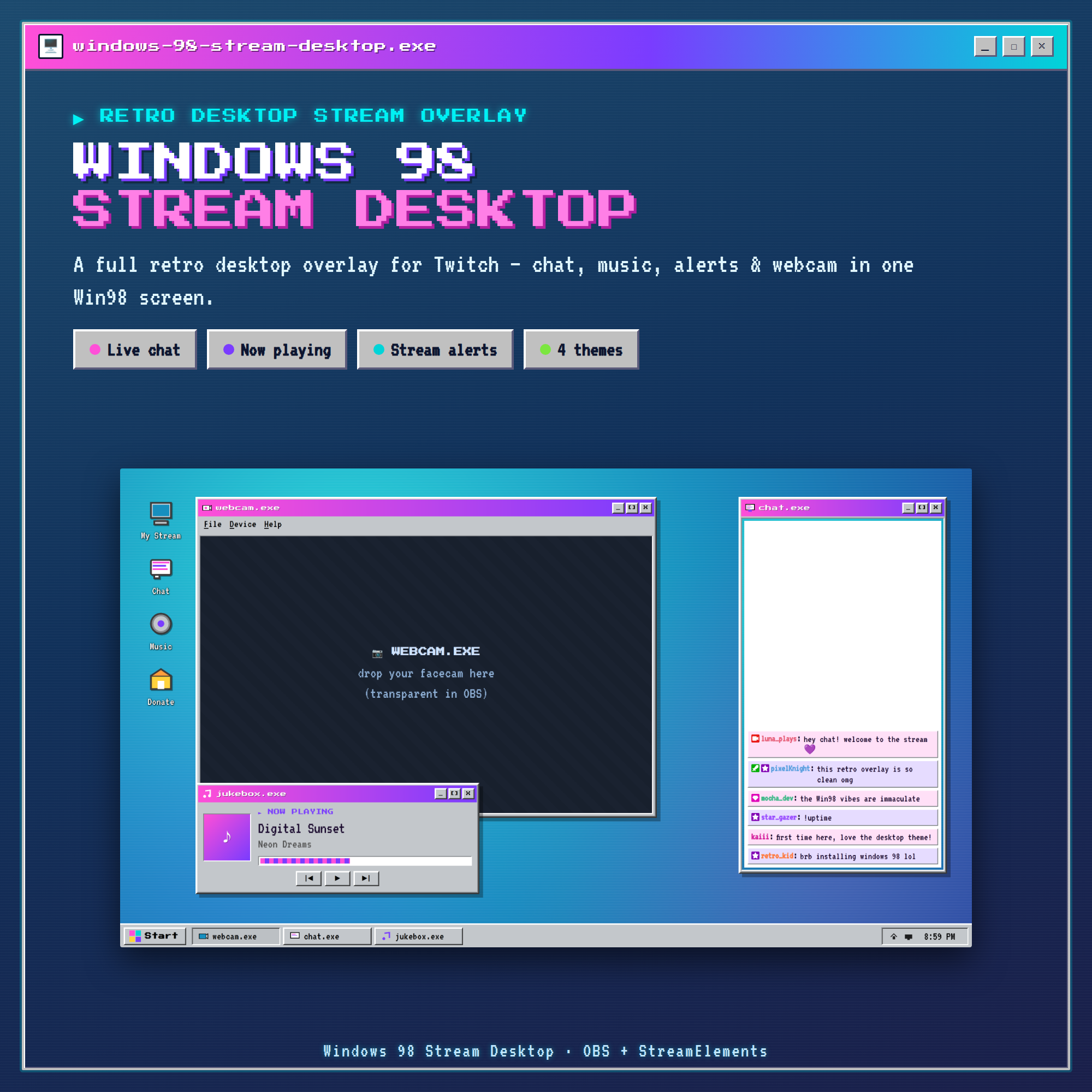 Win98 Stream Desktop