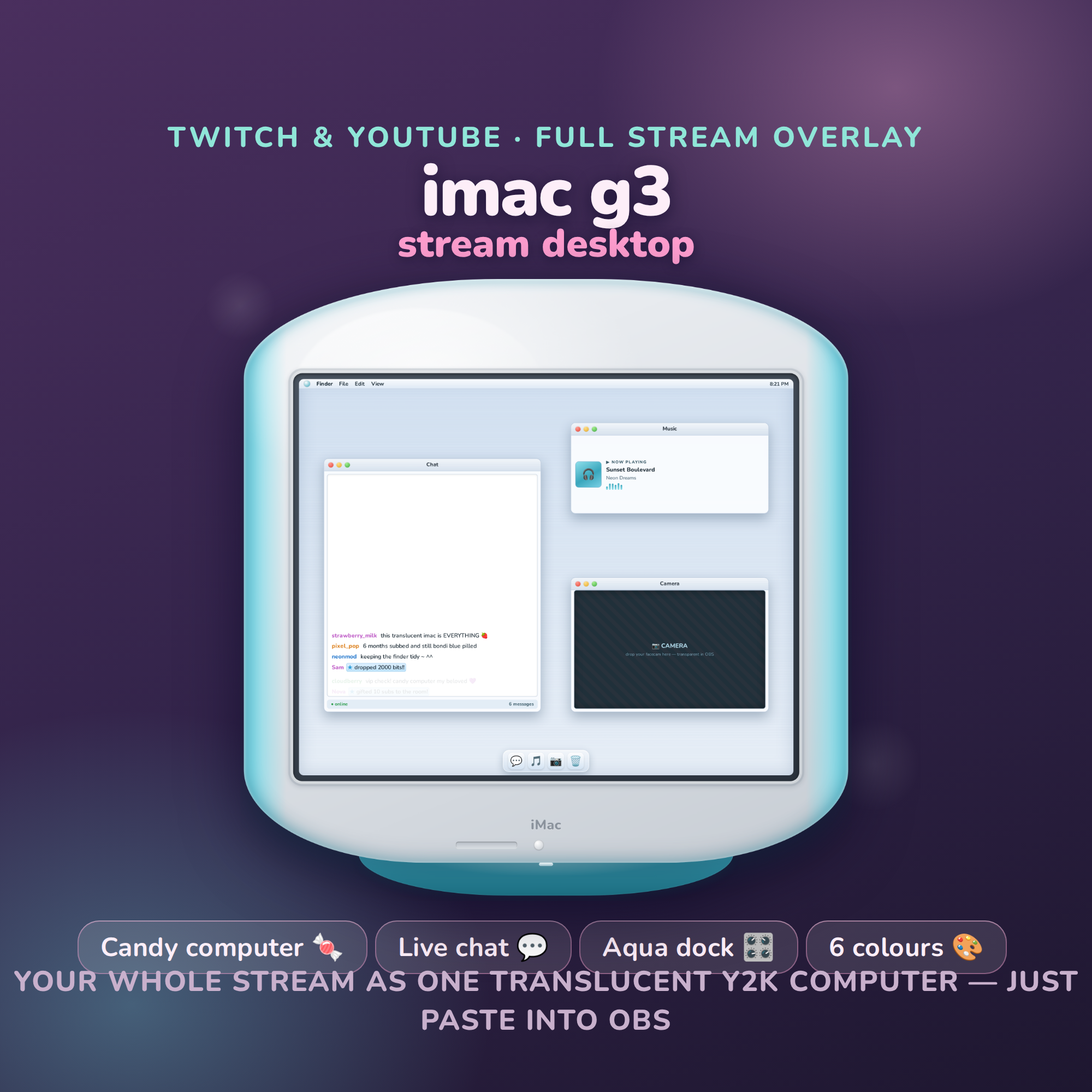 iMac G3 Stream Desktop